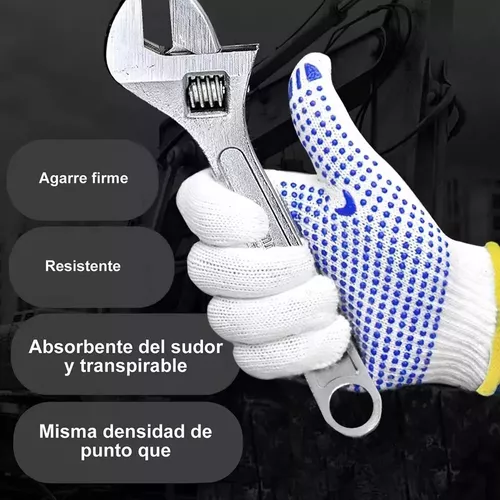 China Mayoreo de trabajo reutilizable Guantes Trabajo Seguridad Trabajo  guante algodón Guantes tejidos para la construcción - China Guantes de  trabajo de seguridad y guantes de seguridad precio