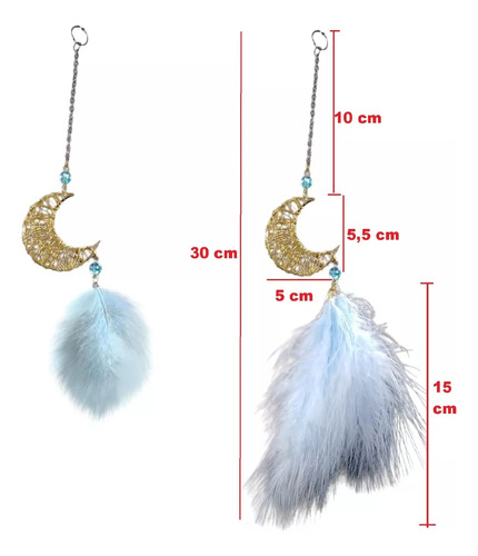 Colgante De Metal Atrapasueños Plumas Decoración Feng Shui