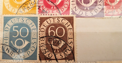 Imagem 2 de 6 de 18 Selos Antigos Raros Alemanha Deutschland Diversos Anos