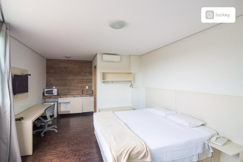Imagem 5 de 15 de Aluguel De Flat Com 31m² E 1 Quarto - 1571