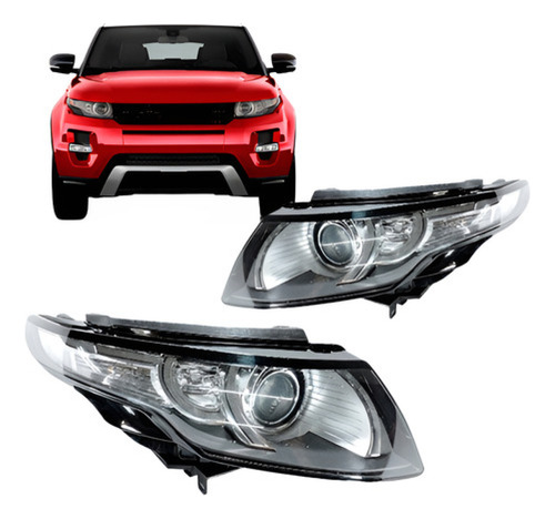 Par Farol Evoque 2012 2013 2014 2015 D3s Com Led 16 Pinos
