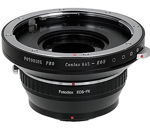 Foadiox Pro Mount  Para Contax 645 Lens A Fujifilm X Camara