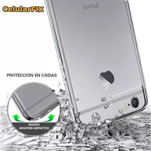 Case Space + Protector de Pantalla + Mica para Cámara para iPhone