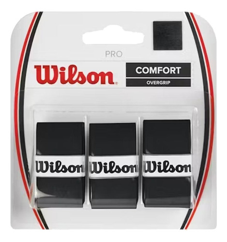 Pack X3 Overgrip Comfort Negro Wilson