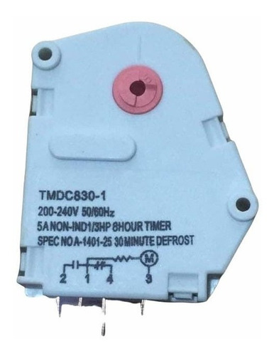 Timer Mington No Frost 7 Tmdc8/30 Blanco 200-240v