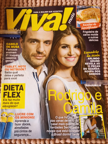 Revista Viva Mais C Camila,rodrigo,ticiane,harry,grazi,paola