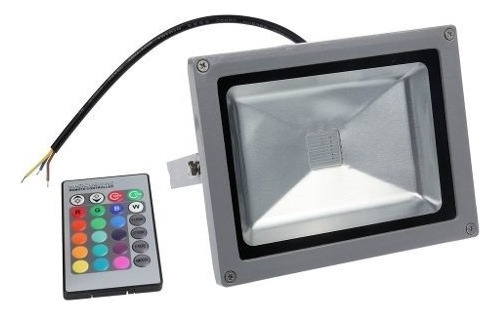 Pack 2 Focos Led 30w Rgb - Control Remoto