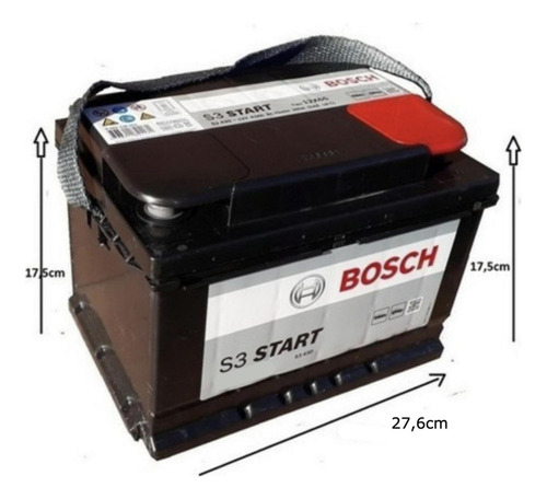 Bateria Bosch 12x75 Para Ford Mondeo 1.8 Tdci 2007-2010
