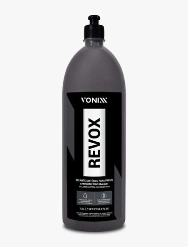 Revox 1,5 Litros Pneu Pretinho Resistente Agua Vonixx