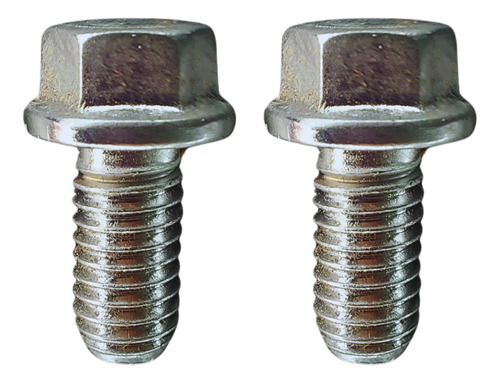 Parafuso Sextavado Flangeado Ch 8 6x12mm (kit Com 2)