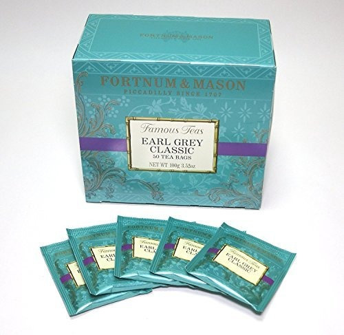 Caja De Tè British Royal Warrant Fortnum & Mason Earl Grey 