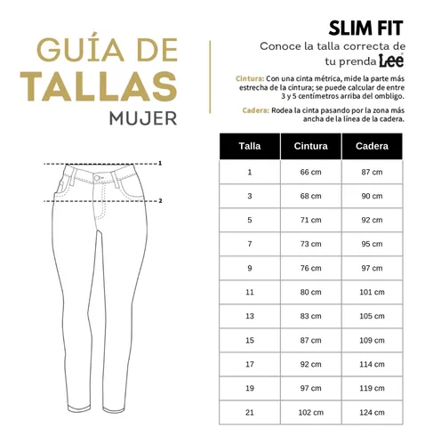 Jeans Mujer Slim Fit H40