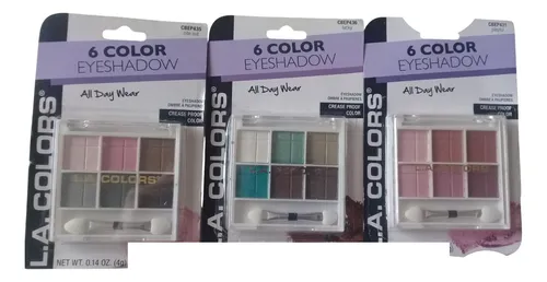 comprar Set De 6 Sombras De Ojos L.a Colors: Playful\u002Fnite Out\u002Flucky