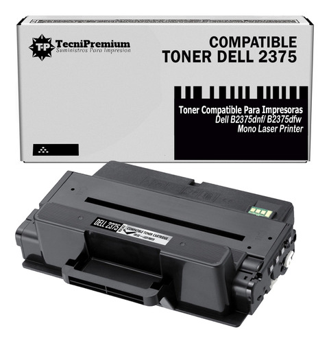 Toner 2375 Generico Nuevo Para Laser Dell B2375dnf B2375dfw