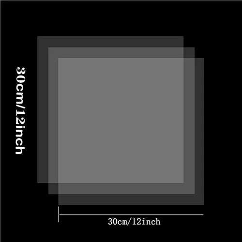 15 Hojas De Plantillas Blanco De 30,48 Cm X 30,48 Cm, P...