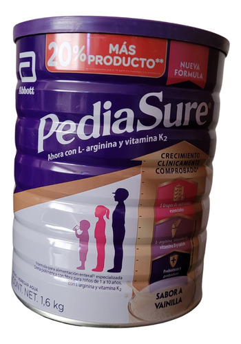 Polvo Vainilla Pedia Sure 1.6kg Alimentación Especializada