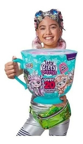 Itty Bitty Prettys 20 Sorpresas Taza Gigante Muñecas