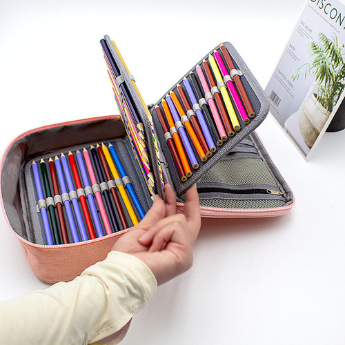 Estuche Organizador Para Lápices, 72 Ranuras, Estuche Para L