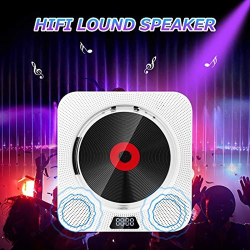 Imagen 7 de 7 de Discmans Con Bluetooth/portátil Con Radio Fm, Color Blanco