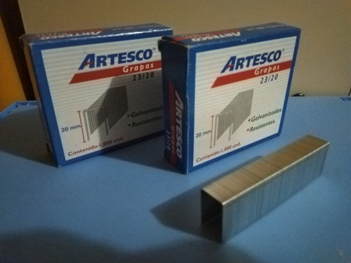3000 Grapas Encuadernar 20 Milimetros (3 Cajas X 1000 Pza