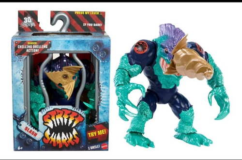 Mattel Street Shark 30 Aniversario Slash (Usado)