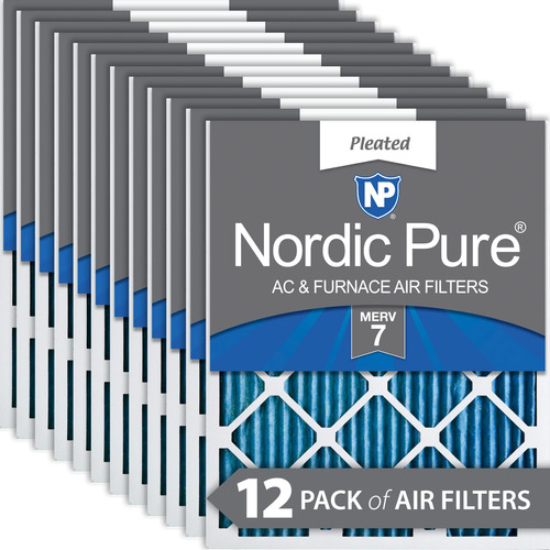 Nordic Pure Merv Filtro Aire Plisado Ac Horno Unidad
