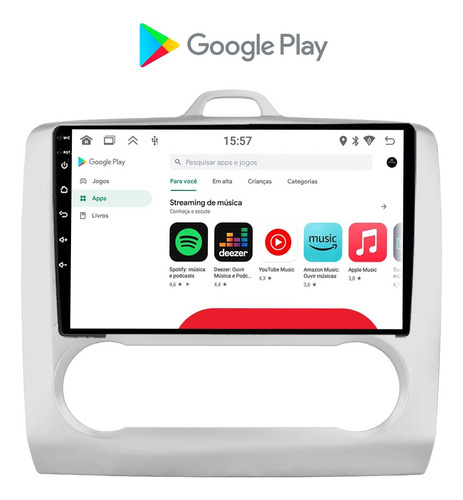 Multimidia Focus 2008 A 2013 Android 13 2gb 64gb Carplay 9p