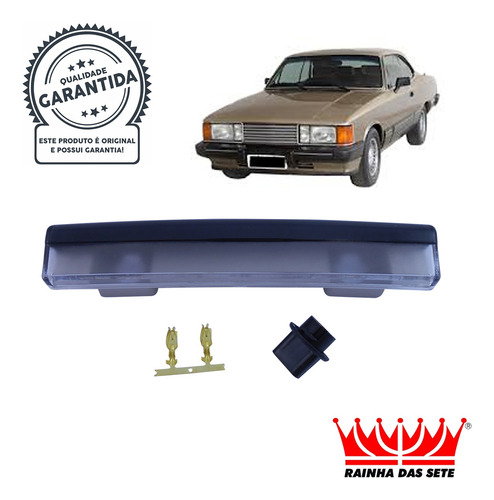 Imagem 1 de 5 de Lanterna De Placa Ete7156s Gm Opala (80-87), Chevette (83-9