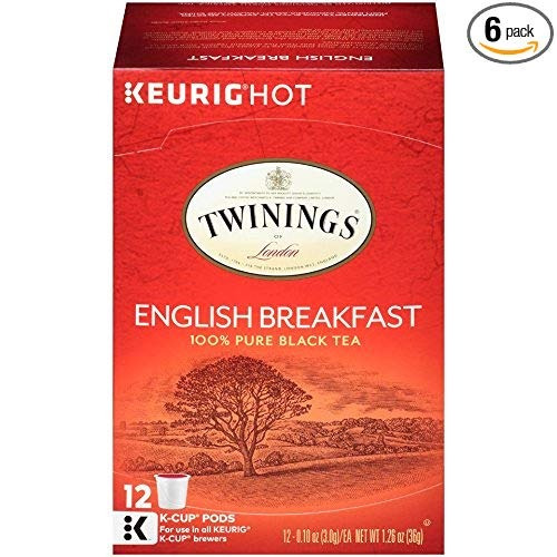 Twinings Of London Desayuno Inglés Té K-copas Para Keurig, 1