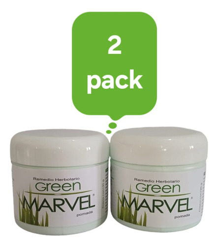 Green Marvel Crema  2 Piezas 