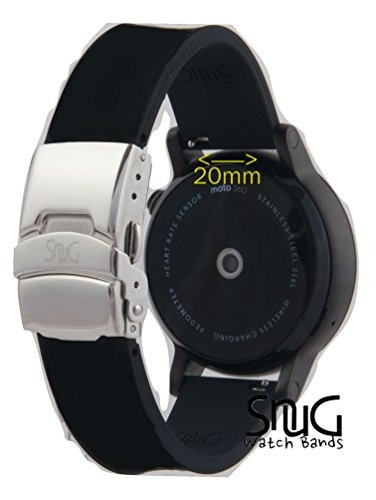 Snug Watchbands Moto360 20mm Correa De Reloj De Repuesto Par