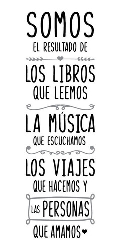 Vinilo Decorativo Texto Frase 