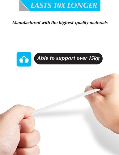 Usb Al Cable Micro Usb, 3pack 6 Ft Fast Charge Largo Del Usb