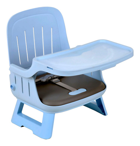 Cadeira De Alimentação Portátil Kiwi Baby Blue Burigotto Liso