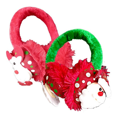 Diadema Orejas Navidad Frio Orejera Termica Invierno Peluche