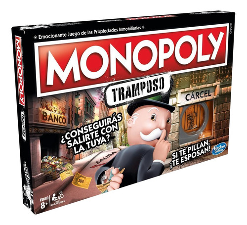 Imagen 2 de 7 de Juego de mesa Monopoly Tramposos Hasbro E1871
