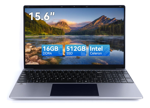 Portátil 15.6 Full Hd Intel Celeron N5095 16gb Ram 512gb Ssd