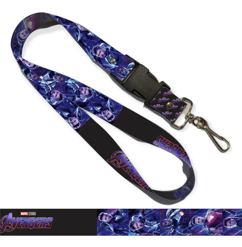 Portagafetes Lanyard The Avengers End Game Llavero