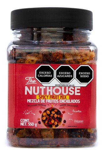 The Nut House - Mezcla De Frutos Enchilados - 550g
