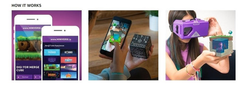 Merge Cube Cubo Holográfico - Vuforia