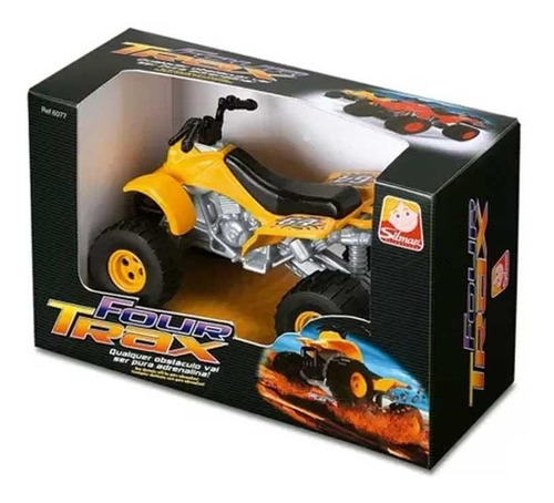 Brinquedo Quadriciclo Four Trax Silmar Ref.6077 - Amarelo