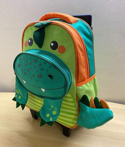Mochila escolar Nova Rio IN2304-R color dino