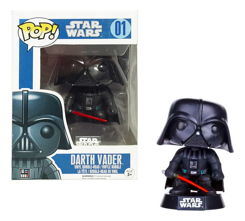 Star Wars Funko Pop Darth Vader No. 01 Año 2013 Original
