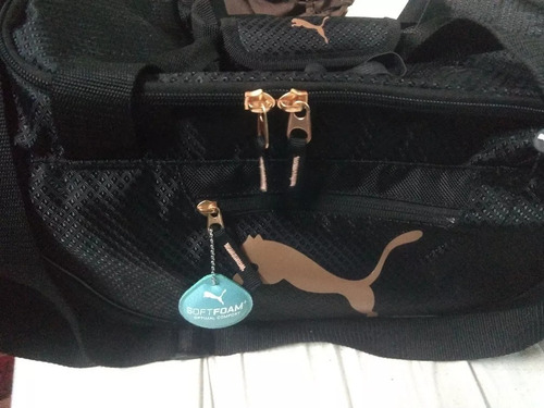 Maleta Puma Deportiva Candidate Duffel Rosado Dorado
