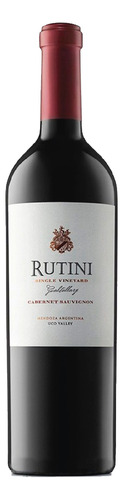 Vino Tinto Rutini Single Vineyard Gualtallary Cab Sauv 750ml