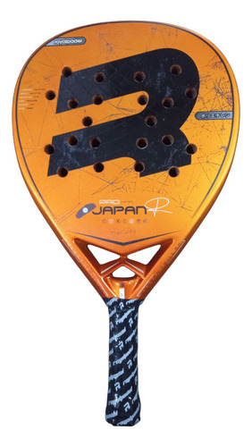 Paleta Padel Royal Japan-r Carbon + - Local Olivos Color Naranja