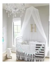 Comprar Tul Para Cuna Bebe Mosquitero Niños Hasta Cama 1 Plaza Tules
