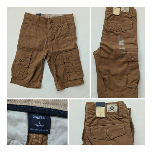 Bermudas De Niño Casual O De Vestir Talla 6 Marca Gap Kids