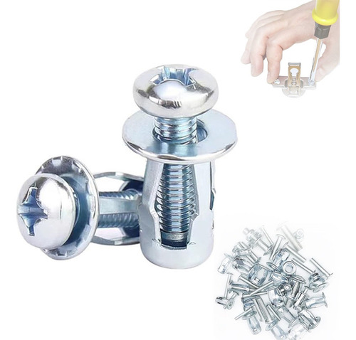 Tuerca De Pétalo De Tornillo Expansión Pared Suave 4x25mm
