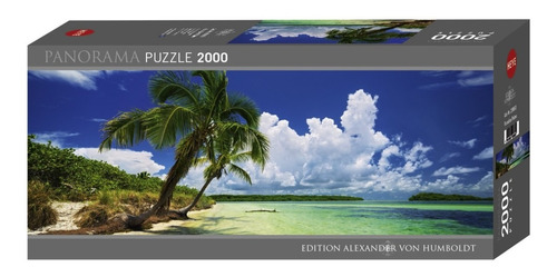 Puzzle Panorama 2000 Pz-paradise Palms Marcellini-heye 29860